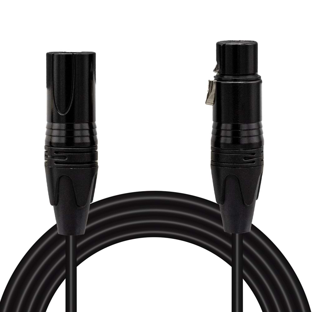 POWERMASTER LD381 CANON ERKEK+ CANON DİŞİ 1.5 METRE KABLO