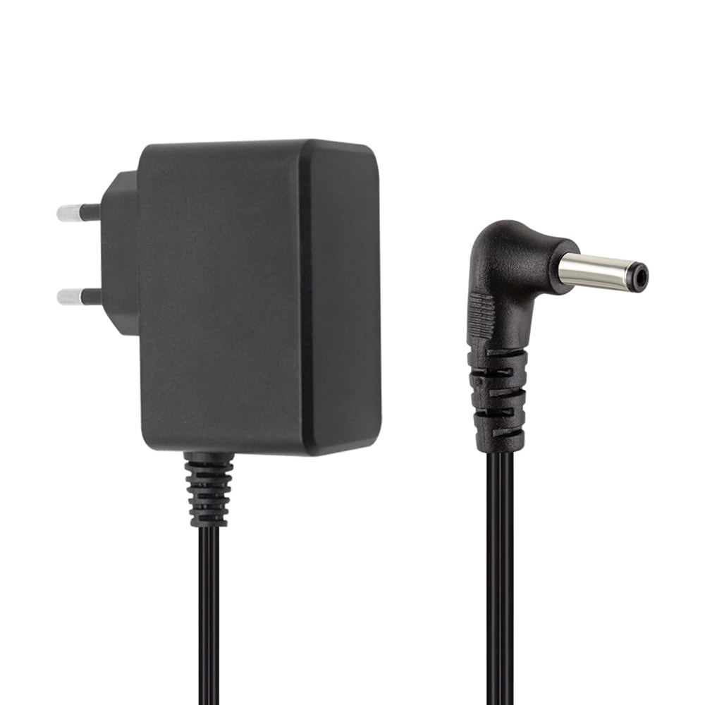 WEKO 5 VOLT - 1 AMPER 3.5*1.35 UÇLU YERLİ ÜRETİM PLASTİK KASA PRİZ TİPİ ADAPTÖR