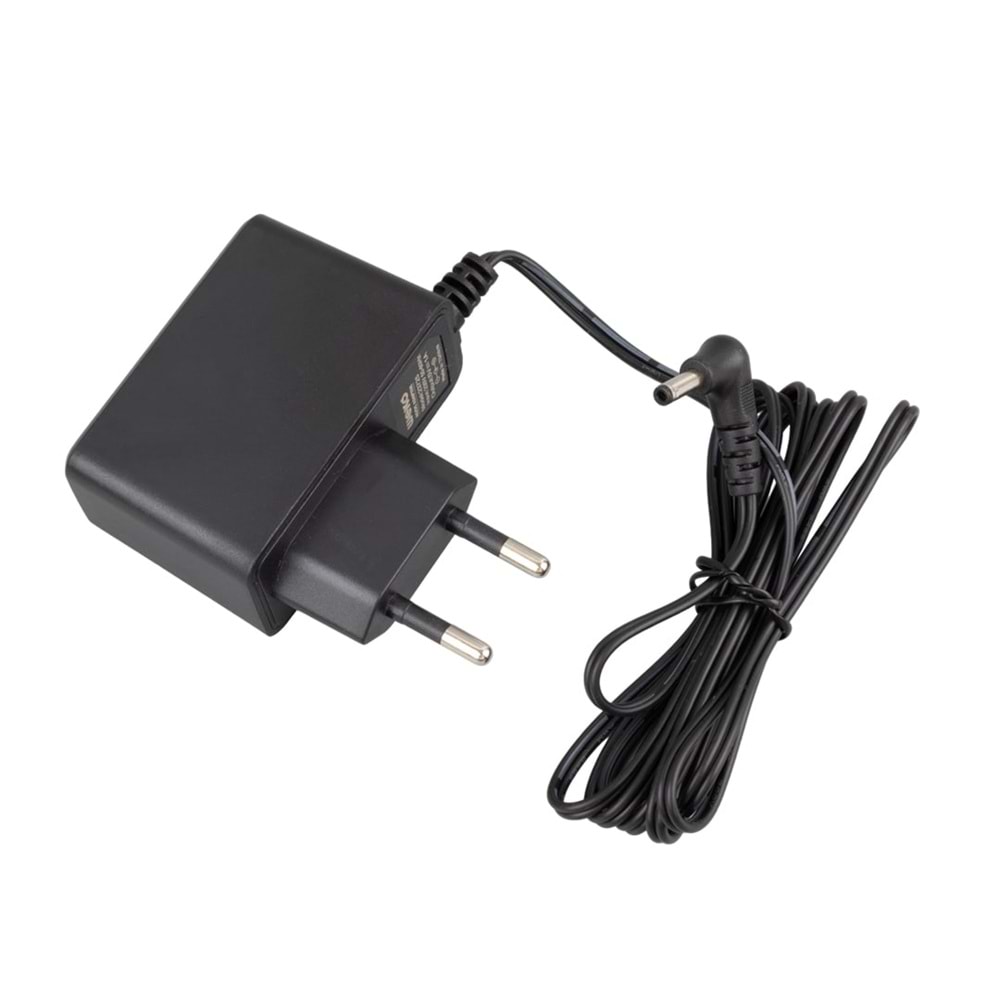 WEKO 5 VOLT - 1 AMPER 3.5*1.35 UÇLU YERLİ ÜRETİM PLASTİK KASA PRİZ TİPİ ADAPTÖR