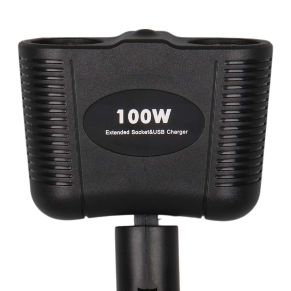 OLESSON 1643 12-24V 100W 2'Lİ ARAÇ ÇAKMAK ÇOKLAYICI