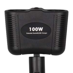 OLESSON 1643 12-24V 100W 2'Lİ ARAÇ ÇAKMAK ÇOKLAYICI