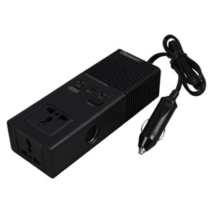 OLESSON 1665 DC 12-24V 200W OTO ARAÇ POWER İNVERTER EK ÇAKMAK GİRİŞİ - TYPE-C - ÇİFT USB - 220V ÜNİVERSAL PRİZ