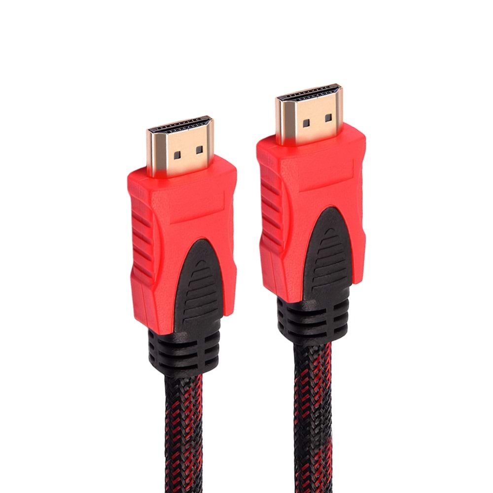 FULLY G-507A 1.5MT POŞETLİ ÖRGÜLÜ GOLD UÇLU HDMI KABLO