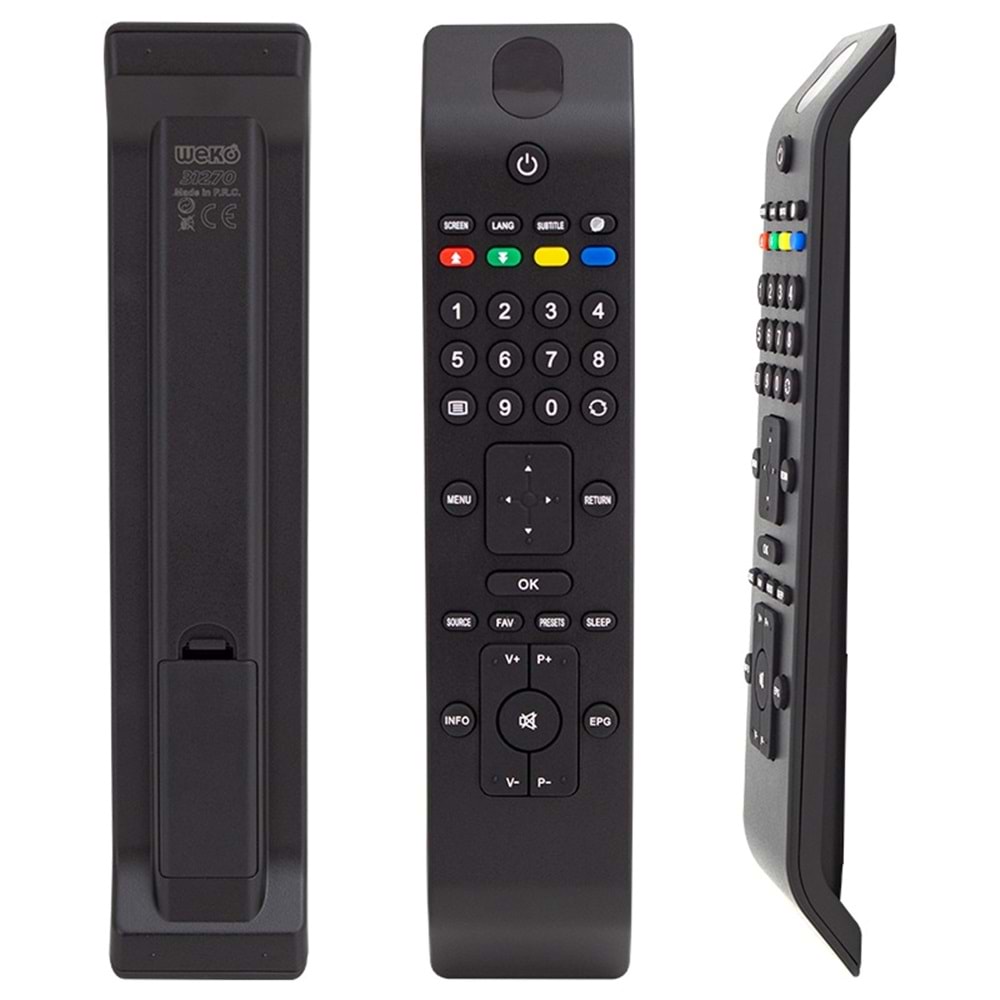 WEKO KL VESTEL RC3902 RM-L220 LCD-LED TV KUMANDA (31270=31269)