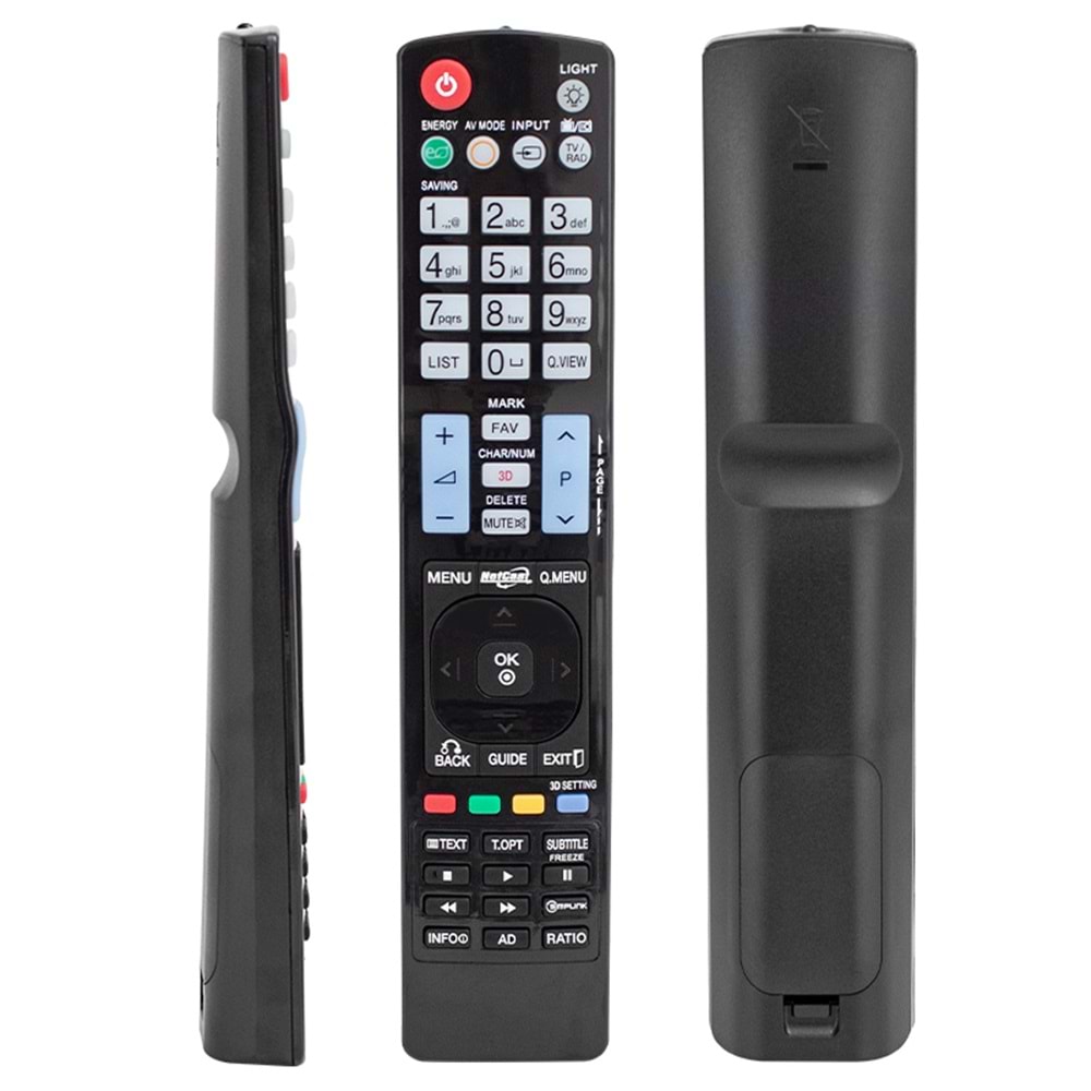 WEKO KL RM-L999 LG NETCAST TUŞLU LCD-LED TV KUMANDA (RM-L999-RC0999) YAZISIZ
