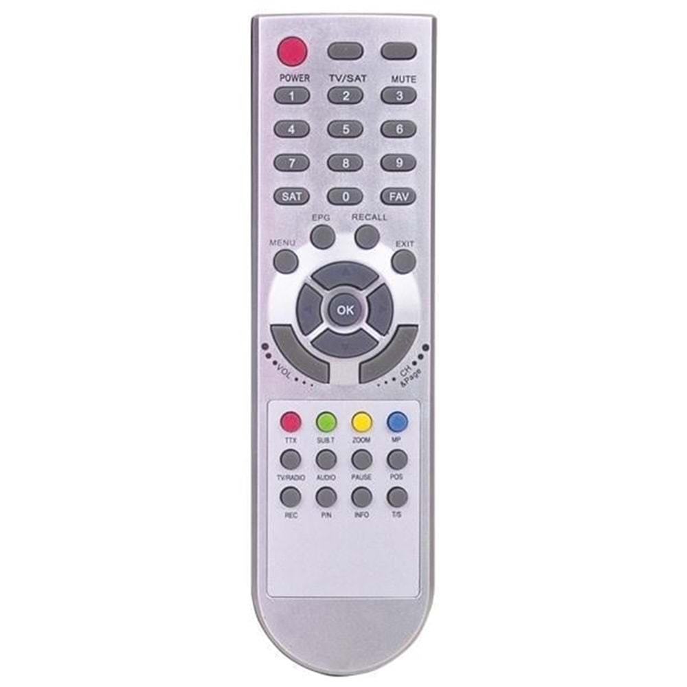 Korax 500-550-600-650 Uydu Alıcı Kumandası