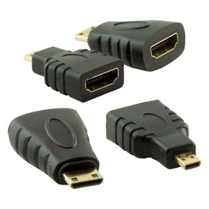 POWERMASTER HDMI KABLO 1.5 METRE 3LÜ SET (MICRO HDMI HDMI*MİNİ HDMI HDMI)