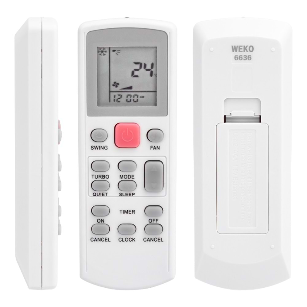 WEKO KK DAIKIN APGS02 ECGS02 INVERTER KLİMA KUMANDASI