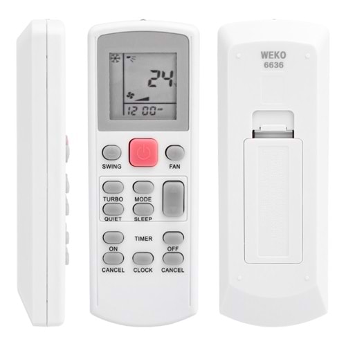 WEKO KK DAIKIN APGS02 ECGS02 INVERTER KLİMA KUMANDASI