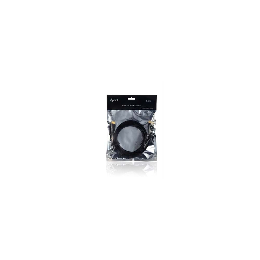 iPoint HDMI - HDMI Kablo v1.4 24k Altın 4K 3D 54000 (1,5 m)