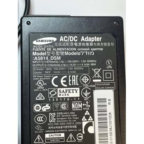 AT1441 14V 4.14A MONİTÖR ADAPTÖR 6.5X4.4MM