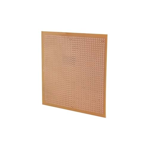 DELİKLİ BAKIR PLAKET 10X10MM