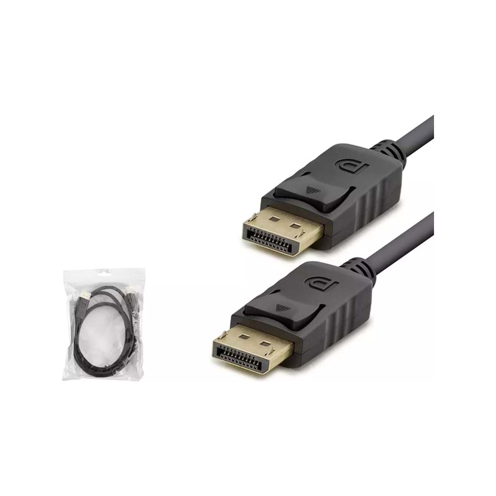 HADRON HDX7860 DisplayPort Görüntü Kablosu 8K 60 Hz 1.8 m Siyah