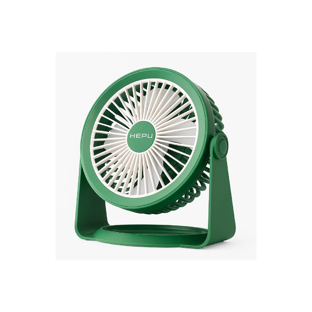 HEPU HP-F06 USB Şarjlı Sessiz Masaüstü Mini Fan