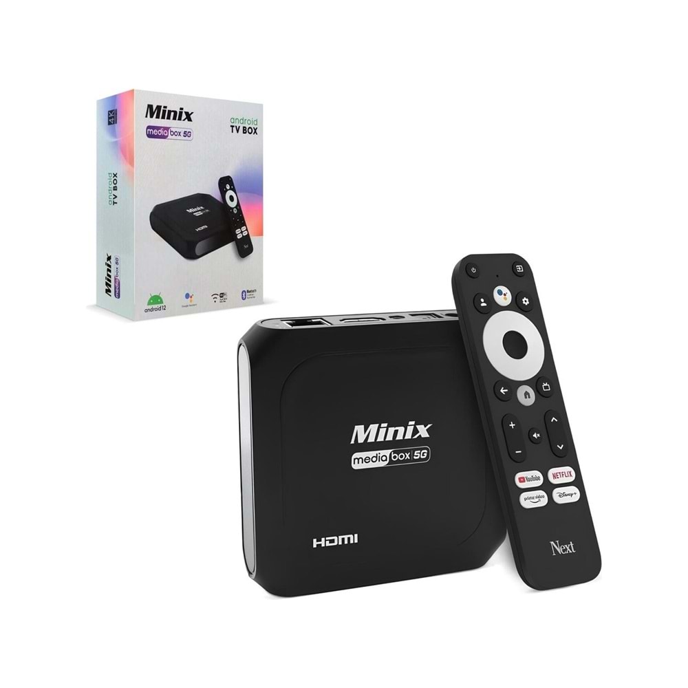 Next Minix Media Box 5g Android Tv Box 32 GB Hafıza, 2 GB Ram Bluetooth