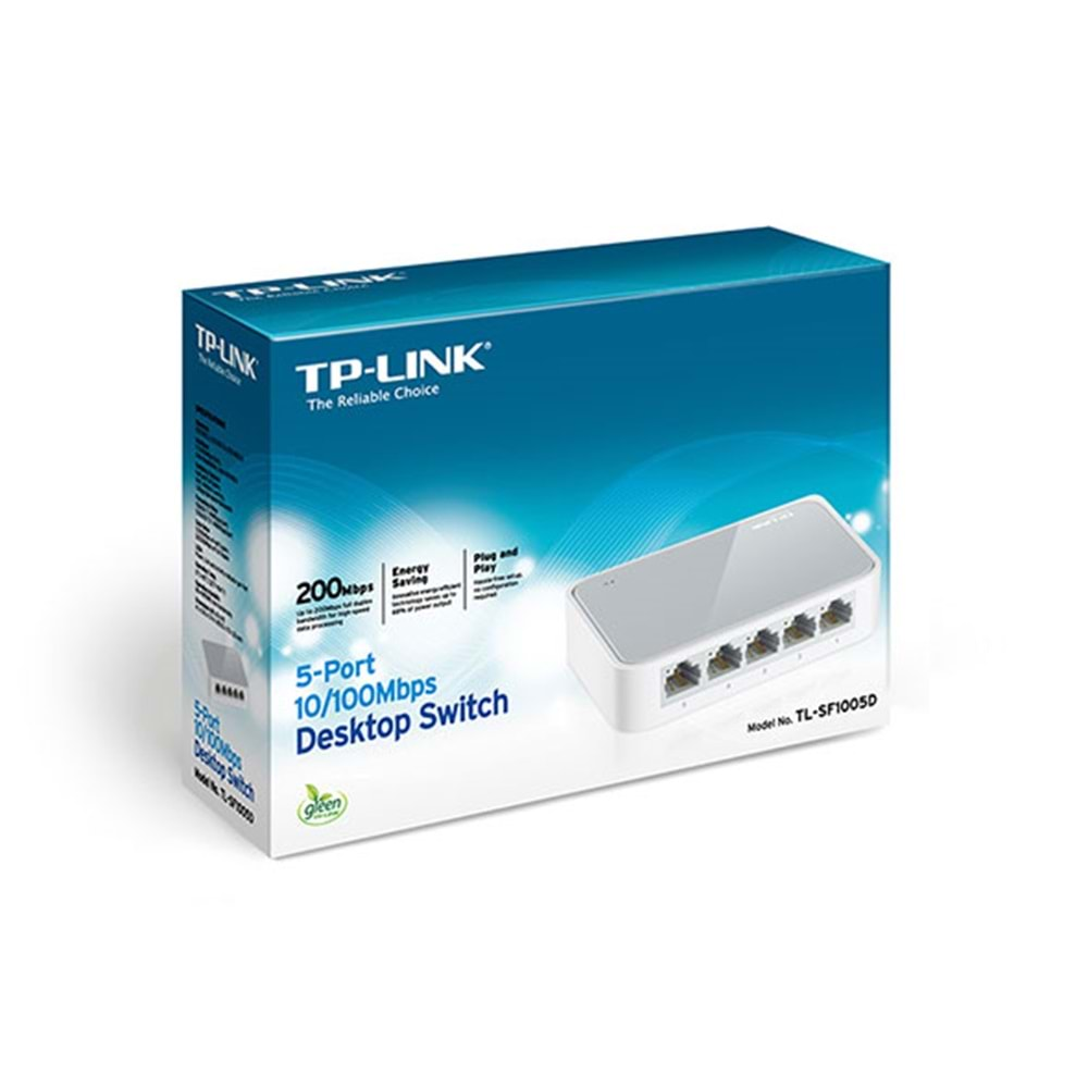 TP-LİNK TL-SF1005D 5 PORT 10/100 SWİTCH