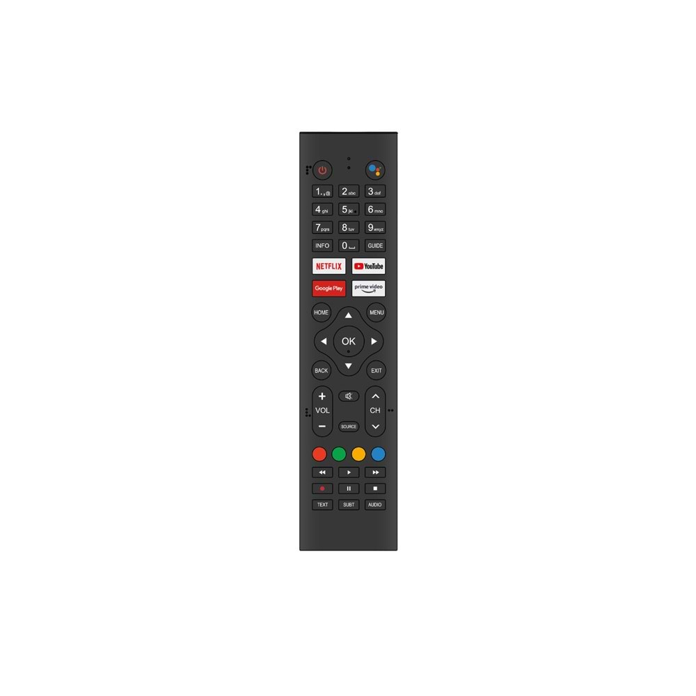 SHOWMAX SX0104-C AXEN ANDROID KUMANDA NETFLİX- YOUTUBE-GOOGLE PLAY-PRİME VİDEO TUŞLU ORJİNAL