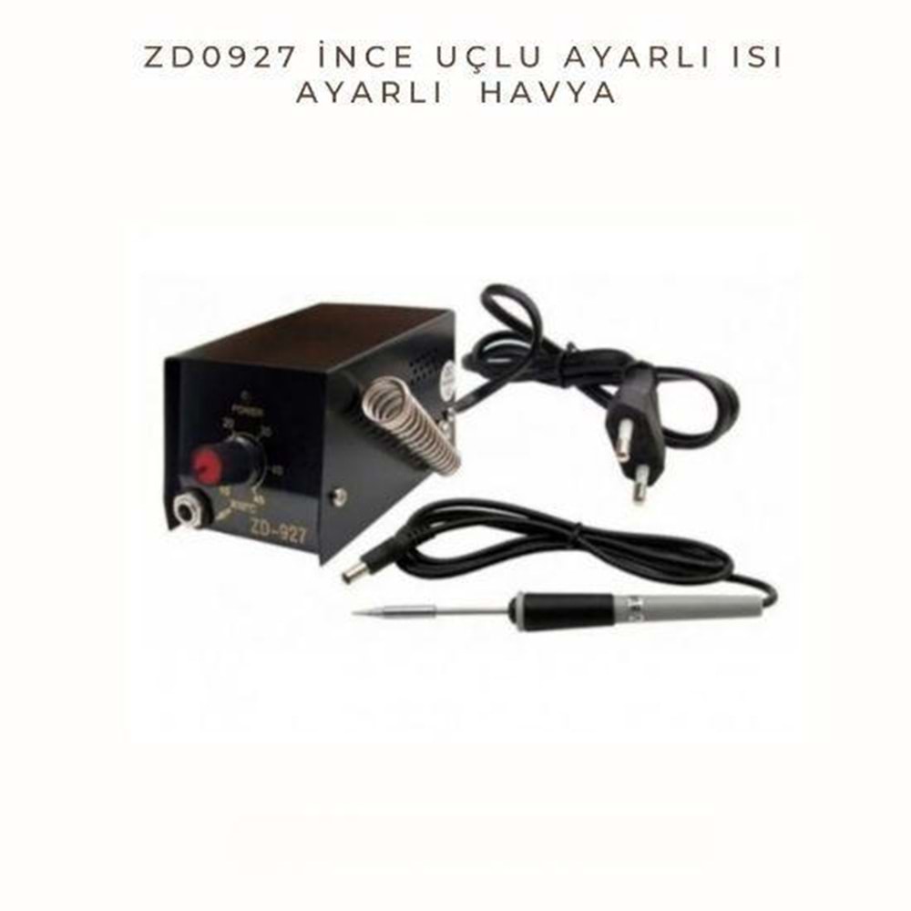 ZD-927 İNCE UÇLU AYARLI ISI AYARLI HAVYA
